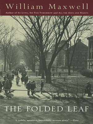 cover image of The Folded Leaf